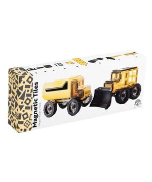 
<h2>Learn and Grow Mega Mover Pack Bulldozer 23 delig</h2>
<ul>
<li>Leerzaam spelen</li>
<li>Goed voor de motoriek</li>
<li>Geschikt voor kinderen van 3 jaar</li>
<li>Kinderen kunnen al hun creativiteit kwijt</li>
<li>STEAM leren, staat voor Science, Technology, Engineering, Arts & Mathematics</li>
<li>Gemaakt van niet-giftig ABS-plastic</li>
<li>Eindeloos bouwplezier</li>
<li>Te combineren met andere magneten merken</li>
<li>Ontwikkelt de creativiteit van je kind</li>
</ul>
<p><strong>Uitgebreide omschrijving</strong></p>
<p>De Learn and Grow Mega Mover Pack Bulldozer 23-delig zorgt voor urenlang leerzaam speelplezier. Deze stoere set bevat een bulldozer met een stevige 3x1 Mega Mover-basis, grote rubberen wielen, een dozeropzetstuk en speciale magnetische tegels. Dankzij de gepatenteerde vergrendelingspinnen blijven alle onderdelen goed op hun plaats, waardoor kinderen de grootste bouwwerken kunnen maken zonder dat iets losraakt. Met de bulldozer kunnen ze bouwen, verplaatsen, duwen en vervoeren, zowel binnen als buiten. Spelenderwijs ontwikkelen kinderen belangrijke vaardigheden zoals fijne motoriek, ruimtelijk inzicht en probleemoplossend denken. De set sluit aan bij STEAM-leren, wat staat voor Science, Technology, Engineering, Arts & Mathematics. Dit betekent dat kinderen niet alleen creatief bezig zijn, maar ook ontdekken hoe dingen werken en hoe ze zelf nieuwe ideeën kunnen uitproberen.</p>
<p>De Mega Mover Pack is gemaakt van hoogwaardig en niet-giftig ABS-plastic, waardoor hij veilig is voor kinderen vanaf 3 jaar. Het stevige ontwerp maakt de bulldozer geschikt voor allerlei speelomgevingen, van de woonkamer tot een zelfgemaakt bouwterrein in de tuin. Kinderen kunnen hun fantasie de vrije loop laten en eindeloos nieuwe constructies bedenken. Daarnaast is deze set te combineren met andere grote merken magnetisch speelgoed, zodat er nog meer mogelijkheden ontstaan om te bouwen en te spelen. Door de combinatie van sterke magneten, stevige onderdelen en een herkenbaar voertuigontwerp is dit speelgoed niet alleen leuk, maar ook leerzaam. Het helpt kinderen om samen te spelen, ideeën te delen en hun creativiteit te ontwikkelen. Met de Learn and Grow Mega Mover Pack Bulldozer wordt elk speelmoment een nieuw avontuur, waarin bouwen, ontdekken en plezier maken hand in hand gaan.</p>
<p><strong>Inhoud</strong></p>
<ul>
<li>2 x motorkap</li>
<li>4 x rechthoek</li>
<li>4 x vierkant</li>
<li>2 x ramen</li>
<li>4 x l-vorm</li>
<li>1 x basis</li>
<li>4 x wielassen met extra grote rubberen wielen</li>
<li>1 x bulldozer-opzetstuk</li>
<li>1 x kiepwagen-opzetstuk</li>
</ul>