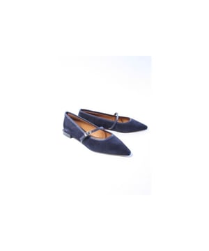 
Merk: Angel Alarcon, Model: Ballerinas, Materiaal: Suede, Kleur: Blauw