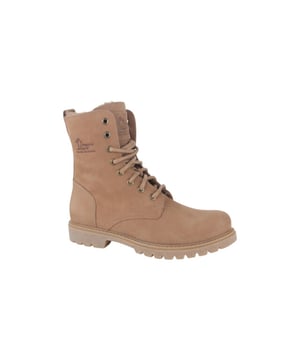 
Panama Jack Frisia B30  veterboots sportief dames in de kleur beige materiaal nubuck maat 37 binnenvoering Vacht materiaal zool Rubber