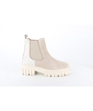 
Maruti 66.1620.02-U3G  enkellaarzen sportief dames in de kleur beige materiaal suède maat 40 binnenvoering Leer materiaal zool Rubber
