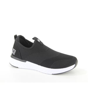 
Eralters 1-20020-001  instappers sportief dames in de kleur zwart materiaal knitted textiel maat 39 binnenvoering Textiel materiaal zool Rubber