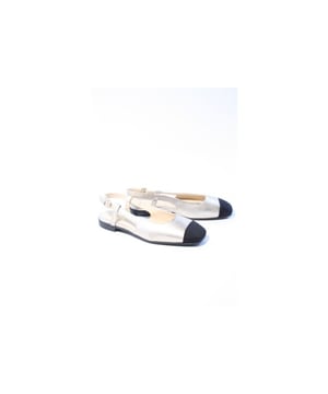 
Merk: Alpe, Model: Slingback, Materiaal: Leer, Kleur: Brons