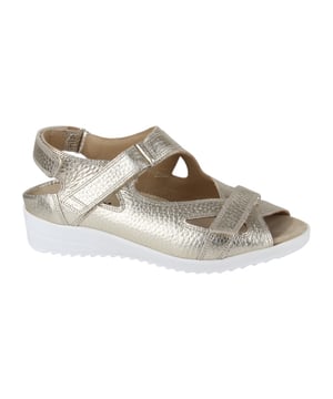 
Durea 7419.218.0908-H  sandalen sportief dames in de kleur metallic materiaal leer maat 37 (4) binnenvoering Leer materiaal zool Rubber