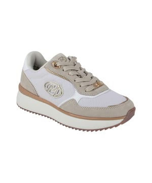 
Mexx MI001011351W-2504  sneakers dames in de kleur beige materiaal suède maat 36 binnenvoering Textiel materiaal zool Rubber