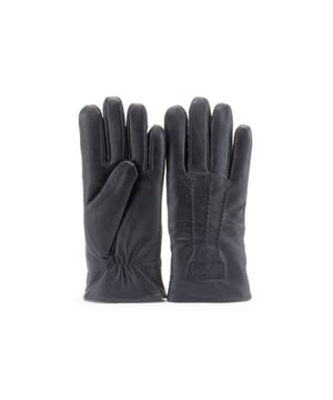 
Warmbat Gloves Men Goat Leather Black  handschoenen heren in de kleur zwart materiaal leer maat S binnenvoering Lamsvacht materiaal zool