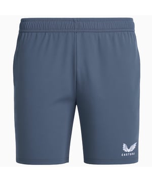 The Castore Woven Training Men’s Dark Slate Shorts combine lightweight performance with everyday versatility. Designed for comfort and movement, they’re ideal for training, workouts, or casual active wear.
Key Features
Material: 

Lightweight, breathable woven fabric for lasting comfort.

Design: 

Dark slate finish with subtle Castore branding.

Fit: 

Athletic cut with an elastic waistband for a secure fit.

Comfort: 

Moisture-wicking fabric helps keep you cool and dry.

Durability: 

Reinforced stitching ensures long-lasting wear.

Pockets: 

Handy side pockets for small essentials.

Style: 

Minimalist, sporty design suitable for multiple activities.

Versatility: 

Perfect for gym sessions, training, or casual wear.