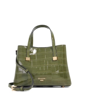 Elevate your everyday with Dominantly, a timeless long-handle tote. Featuring gold branding on the front and embossed onto the handles, this versatile style balances form and function. Designed with two central compartments and a secure zip pocket, it's finished with monogrammed lining and a removable cross-body strap for flexible styling. A polished essential for every woman's wardrobe.