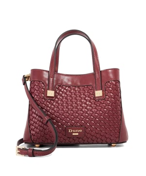 Upgrade your bag collection with Deavie, the tote you'll rely on year-round. Designed with timeless woven details and gold-tone fittings, it combines elegance and practicality. Featuring double grab handles and an optional shoulder strap, it's perfect for versatile carrying too. Complete with signature Dune London branding, secure magnetic and zip fastenings, and multiple internal pockets to keep your essentials in order, this tote is your go-to for everyday style.