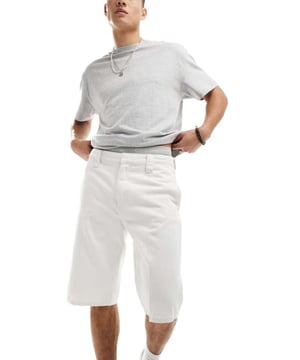 Shorts by Calvin Klein Jeans Take the short cut Branded design Mid rise Belt loops Concealed fly Four pockets Regular fitSold By: Asos