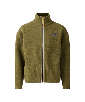 100 % recyceltes Polyester. Stoff: Fleece, flauschig, hoher Flor, weicher Griff. Design: Unifarben. Ärmeltpy: Langarm. Ausschnitt: Stehkragen. Taschen: 2 Handwärmertaschen. Verschluss: Durchgehender Reißverschluss. Saum: Elastisches Bündchen. 7-8 Jahre: 66 cm. 9-10 Jahre: 72,5 cm. 13 Jahre: 81 cm. 11-12 Jahre: 79 cm. 5-6 Jahre: 61 cm. 14 Jahre: 84 cm. 3-4 Jahre: 57 cm. 15-16 Jahre: 91 cm.
