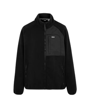100% Polyester. Fabric: Borg, Soft Touch. Design: Printed. 200gsm. Fabric Technology: Lightweight. Flatlock Stitching. Sleeve-Type: Long-Sleeved. Neckline: Standing Collar, Stretch Binding. Pockets: 2 Side Pockets, 1 Chest Pocket, Zip. Fastening: Full Zip. Hem: Stretch Binding. Sustainability: Made from Recycled Materials. S: 38 in. M: 40 in. L: 42 in. XL: 44 in. XXL: 48 in. 3XL: 51 in.