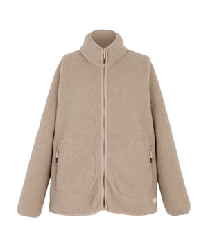 100% Polyester. Fabric: Borg, Plush, Soft Touch. Design: Plain. 290gsm. Flatlock Stitching. Sleeve-Type: Long-Sleeved, Raglan. Neckline: Standing Collar, Stretch Binding. Cuff: Stretch Binding. Pockets: 2 Side Pockets, Zip. Fastening: Full Zip. Hem: Curved, Stretch Binding. Sustainability: Made from Recycled Materials. 8 UK: 32 in. 10 UK: 34 in. 12 UK: 36 in. 14 UK: 38 in. 20 UK: 45 in. 18 UK: 43 in. 16 UK: 40 in.