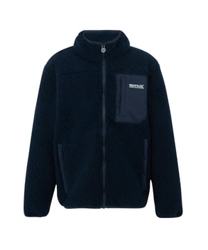 100% Polyester. Gewebe: Teddyfleece, Fleece. Design: Unifarben. GSM (Gramm pro Quadratmeter): 190. Langärmlig. Reflektierende Leiste. Stehkragen, Mit Stretch. Bündchen: Mit Stretch. Taschenart: Zwei Seitentaschen, Reißverschluss, 1 Brusttasche. Durchgehender Reißverschluss. Saum: Mit Stretch. Nachhaltigkeit: Aus recyceltem Material. 146-152: 78,74 cm. 104: 57,15 cm. 170-176: 90,17 cm. 164: 84 cm. 158: 81,28 cm. 116: 61 cm. 140: 72,4 cm. 128: 66 cm.