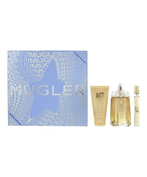 Mugler Alien Goddess Gift Set is a luminous trio designed to captivate the senses. This set features a 60ml Eau de Parfum, a travel-friendly 10ml Eau de Parfum, and a 50ml body lotion, all infused with the divine energy of this sensual and radiant fragrance.

Inspired by the power of the sun and the sacred feminine, Alien Goddess opens with vibrant bergamot, leading into a blooming heart of fresh orange blossom. The scent rests on a warm, creamy base of coconut wood, creating a sensual and lasting impression. The silky body lotion hydrates the skin while layering the fragrance, for an all-day glowing effect.

Top Notes: Bergamot
Heart Notes: Orange Blossom
Base Notes: Coconut Wood

How to Apply

Eau de Parfum: Spray onto pulse points such as wrists, neck, and behind the ears. Apply to clean, dry skin to enhance longevity and intensity.

Body Lotion: Smooth over the body after showering or bathing to moisturise and layer the scent for a radiant finish.