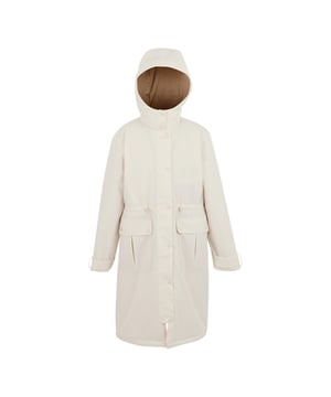 100% Polyester. Lining: Fleece, Taffeta. Filling: Insulated, Thermo-Guard. Fabric: Stretch. Outer: 165gsm. Filling: 80gsm. Design: Logo, Plain. Fabric Technology: Breathable, Durable Water Repellent Finish, Isotex 15000, Waterproof, Windproof. Neckline: Hooded. Sleeve-Type: Long-Sleeved. Cuff: Stud. Taped Seams. Hood Features: Fleece Lined, Grown On Hood. Pockets: 2 Lower Pockets, Patch, Snap Fastening. Fastening: Full Zip, Press Stud. 10000g/m²/24hrs. Waistline: Adjustable, Shockcord. Made from Recycled Materials. 8 UK: 32 in. 10 UK: 34 in. 12 UK: 36 in. 14 UK: 38 in. 20 UK: 45 in. 18 UK: 43 in. 16 UK: 40 in.