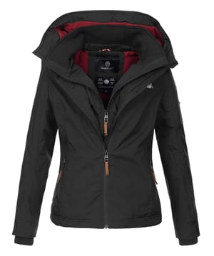 Die Marikoo Übergangsjacke Erdbeere aus der Mountain Kollektion ist der perfekte Begleiter für die Übergangszeit. Das hochwertige Polyester-Obermaterial und das warme Fleece-Innenfutter (nicht in den Ärmeln) sorgen für Komfort und Schutz. Der hoch schließende Doppelkragen schützt individuell vor Wind und Kälte, während die gefütterte Kapuze zusätzliche Wärme bietet. Zwei Außentaschen mit Fleecefutter, eine Innentasche mit Kopfhörerausgang und elegante Kunstleder-Details machen die Jacke funktional und modern zugleich. Mit leicht tailliertem Schnitt und Rippbündchen angenehm zu tragen.
Material: Oberstoff/Futter/Wattierung 100% Polyester.
