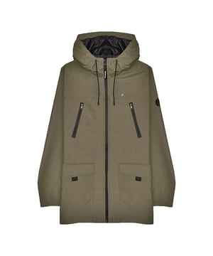 100% Polyester. Design: Embroidered Logo, Rubber Badge. Neckline: Hooded. Sleeve-Type: Long-Sleeved. Hood Features: Drawcord, Grown On Hood. Fit: Regular. Pockets: 2 Chest Pockets, Zip, 2 Lower Pockets, Flap Closure. Fastening: Full Zip.