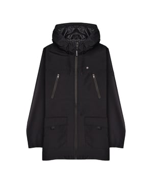 100% Polyester. Design: Embroidered Logo, Rubber Badge. Neckline: Hooded. Sleeve-Type: Long-Sleeved. Hood Features: Drawcord, Grown On Hood. Fit: Regular. Pockets: 2 Chest Pockets, Zip, 2 Lower Pockets, Flap Closure. Fastening: Full Zip.