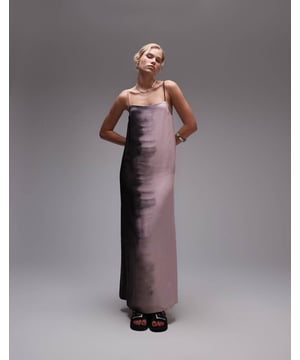 Dresses by Topshop This is Topshop Square neck Tie straps Side split Regular fitSold By: Asos