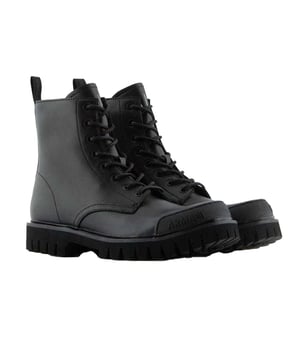 Marke: Armani Exchange. Obermaterial: Synthetischer Stoff. Futterstoff: Synthetischer Stoff. Laufsohle: Synthetischer Stoff. Ösen: 8. Absatz: Flacher Absatz. Zum Fußgelenk. Design: Unifarben. Zehenstil: Rund. Zum Schnüren.