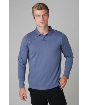 Elevate your casual wardrobe with this long sleeve polo shirt from Tokyo Laundry. Made from 100% combed cotton single jersey, it offers a soft, breathable feel for all-day comfort. Featuring a classic button collar and subtle logo branding, this polo blends timeless style with modern detailing. Perfect for smart casual occasions throughout the cooler months.