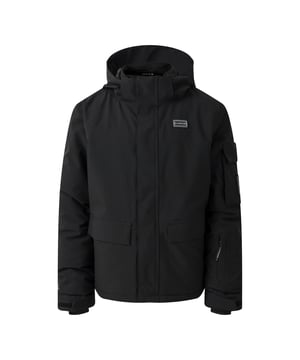 100% Recycled Polyester. Design: Printed. Fabric Technology: ARED 30/30, Breathable, PFC Finish, PFOA Free, PFOS Free, Water Repellent, Waterproof. Cuff: Adjustable, Inner Stretch. Goggle Lens Wipe Cloth, High Warmth, Integrated Snowskirt, Padded, Reflective Detail, Scrim Back Panel, Taped Seams. Neckline: Hooded. Sleeve-Type: Long-Sleeved. Hood Features: Grown On Hood. Pockets: Ski Pass Pocket, 1 Inner Pocket, 2 Front Pockets, Flap Closure. Fastening: Full Zip. 7-8 Years: 26 in. 9-10 Years: 28.5 in. 11-12 Years: 31 in. 13 Years: 32 in. 5-6 Years: 24 in. 14 Years: 33 in. 15-16 Years: 36 in.
