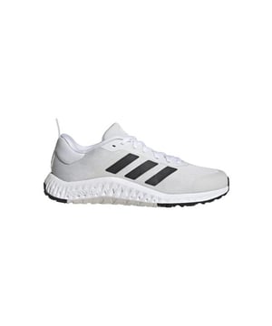 
De adidas Women Everyset Fitnessschoenen voor dames zijn gemaakt met gerecycled materiaal. 

Damesmodel trainingsschoenen met brede pasvorm
Vetersluiting
Zacht en ademend gebreid bovenwerk
Middenzool met 2 dichtheden: stevig EVA aan de buitenzijde en zachter EVA binnenin
Bovenwerk bestaat voor tenminste 50% uit diverse gerecyclede materialen
TPU-middenvoetversterking
Rubberen buitenzool
Model: IF3200