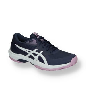 
Asics Tennis padel Tennisschoenen van het materiaal en in de kleur Paars.