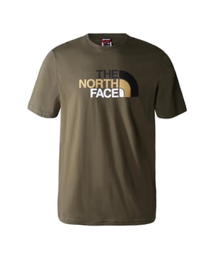 The North Face Easy T-Shirt is a must-have staple for any casual wardrobe. Designed for both comfort and versatility, this classic short-sleeve tee is perfect for everyday wear, whether you're hitting the trails, running errands, or relaxing at home. Featuring the iconic The North Face logo, it offers a timeless, effortless look. Key Features: Soft & Breathable Fabric – Crafted from 100% cotton for all-day comfort. Iconic Branding – Features The North Face logo on the chest and back for a signature look. Classic Crew Neck Design – Provides a comfortable and easy-to-wear fit. Short Sleeves – Ideal for layering or wearing on warmer days. Versatile Style – Perfect for outdoor adventures, gym sessions, or casual outings. Product Details: Fit: Regular fit for a relaxed, comfortable feel. Material: 100% Cotton Care Instructions: Machine washable. Everyday Comfort, Built for Adventure Whether you're exploring the great outdoors or keeping it casual, the The North Face Easy T-Shirt combines style, comfort, and durability for a go-to everyday essential.