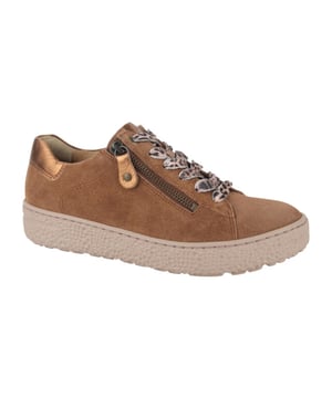 
Hartjes 162.1401/34-53.52  veterschoenen sportief dames in de kleur bruin materiaal suède maat 37 (4) binnenvoering Leer materiaal zool Rubber