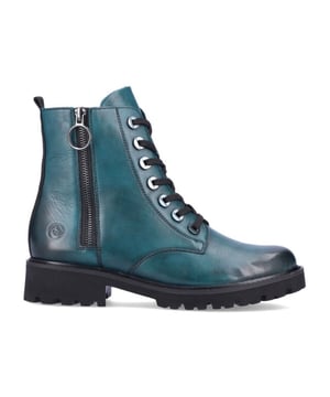 

     Artikel D8671 in kleur 12-Petrol is een prachtige blauwe veterschoen, voor dames, van het merk Remonte. De zool is van rubber. De voering is textiel. De voetwijdte is G. Deze veterschoen is voorzien van een uitneembaar voetbed.
    <BR>Remonte maakt een zeer uitgebreide collectie comfortabel schoeisel. De veterschoenen, instappers, pumps en laarzen zijn praktisch allemaal voorzien van een uitneembaar voetbed. Remonte maakt al ruim 100 jaar hoogwaardig handgemaakt schoeisel. Door gebruik te maken van soepele materialen en buigzame zolen creeert Remonte een uitstekend loopcomfort. Remonte heeft een optimale prijs/kwaliteit verhouding.
    
    
