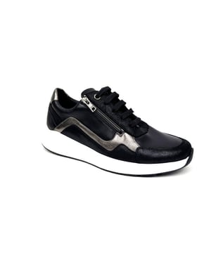 
Model: 54503-01239 Kitty, Wijdtemaat: K, Kleur: Zwart Combi, D.SCHOENEN VETER