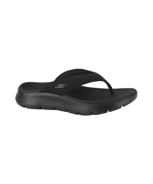
Skechers 229202 BBK  slippers heren in de kleur zwart materiaal imitatieleer maat 42 binnenvoering Textiel materiaal zool Rubber