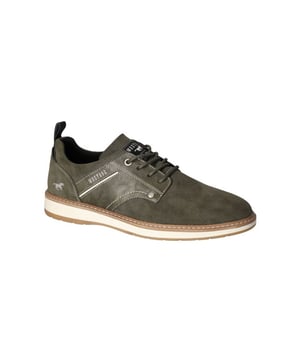 
<p>Modieuze heren sneakers van Mustang! Deze sneaker is gemaakt van hoogwaardig imitatieleer met sportieve perforatie en sierstiksels. De binnenkant van textiel en de flexibele synthetische buitenzool garanderen een hoog comfortniveau.</p>
<ul>
<li>Normale Wijdte</li>
<li>100% Polyester (imitatieleer)</li>
<li>Zooltype: rubber/kunstof zool </li>
</ul>