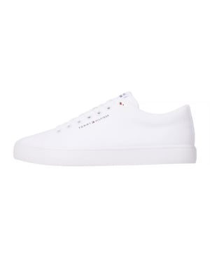 
Tommy Hilfiger sneakers voor hem. De sneakers zijn gemaakt van hoogwaardig canvas. De schoen heeft een EVA binnenzool, wat zorgt voor een lekkere demping.