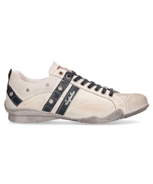 

     Artikel Zambrotta in kleur 15.1009.01-B05-White Navy is een prachtige witte veterschoen, voor heren, van het merk Australian. De zool is van rubber. De voering is gedeeltelijk leer. De voetwijdte is G. Deze veterschoen is voorzien van een uitneembaar voet
    <BR>De Australian heren collectie bestaat voornamelijk uit casual veterschoenen die bedoelt zijn voor de hedendaagse man die op zoek is naar comfortabele, stoere en sportieve schoenen. 
De schoenen van Australian zijn van uitstekende kwaliteit, hebben een goede pasvorm, voldoen aan de laatste modetrends en hebben een uitneembaar voetbed.
    
    