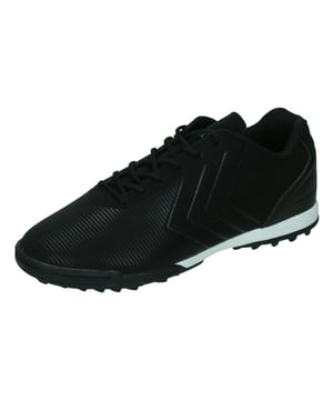 
<p> De Hummel Noir IV TF voor heren en dames is perfect voor de speler op kunstgras, gravel en harde velden. De TPU zool bevat veel korte noppen voor extra grip en een goede wendbaarheid. De zool heeft een schokdempende tussenzool. Door de lichtgewicht kunststof upper voelt deze hummel voetbalschoen fijn aan aan de voet. De verharde hielkap geeft extra stabiliteit. </p>