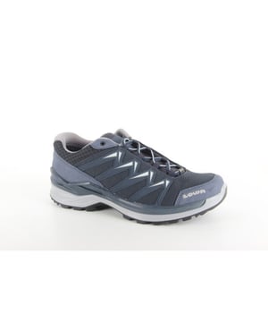 
Lowa 310709-7910  wandelschoenen laag heren in de kleur blauw materiaal nylon maat 41 (7) binnenvoering Gore-Tex materiaal zool Rubber