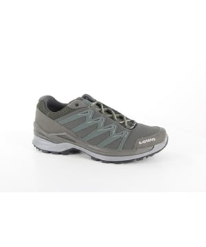 
Lowa 310709-0748  wandelschoenen laag heren in de kleur groen materiaal nylon maat 41 (7) binnenvoering Gore-Tex materiaal zool Rubber