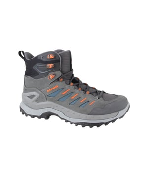
Lowa 311330-9075  wandelschoenen hoog heren in de kleur grijs materiaal suède maat 41 (7) binnenvoering Gore-Tex materiaal zool Vibram