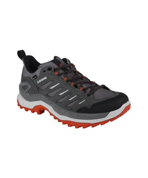 
Lowa 311550-9055  wandelschoenen laag heren in de kleur grijs materiaal suède maat 41 (7) binnenvoering Gore-Tex materiaal zool Rubber