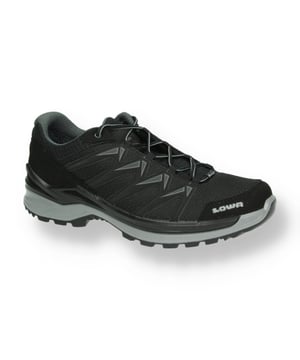 
Lowa Overige sporten Outdoor Wandelschoenen van het materiaal en in de kleur 999 Black/black/white.