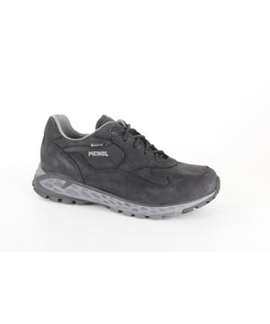 
Meindl 5573-01  wandelschoenen laag heren in de kleur zwart materiaal nubuck maat 41 (7) binnenvoering Gore-Tex materiaal zool