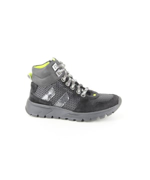 Track Style 322868-489W2  veterboots jongens in de kleur zwart materiaal leer maat 39 binnenvoering Leer materiaal zool Rubber