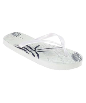 
Bovenste: PVC. Binnenzool: EVA-schuim. Buitenzool: EVA-schuim. Vlakke. Ontwerp: Logo, Palmafdruk. Teenstijl: Post. Sluiting: Slip-on.