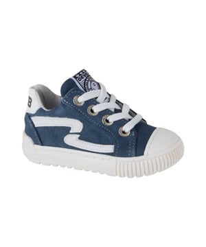 
Develab 45957-693  veterschoenen jongens in de kleur blauw materiaal suède maat 21 binnenvoering Leer materiaal zool Rubber