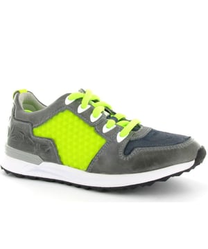 Scoor dit prachtige Trackstyle item nu in de uitverkoop in de Trackstyle outlet op V&D.
Sneaker van Trackstyle. Perfecte pasvorm door stevige hielomsluiting en voorgevormd voetbed