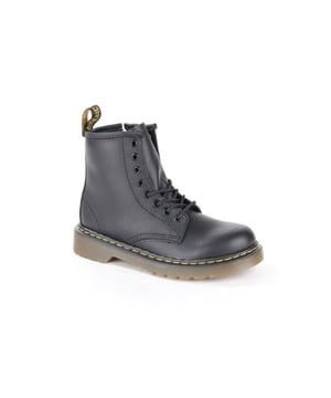 Dr. Martens 15382001  veterboots meisjes in de kleur zwart materiaal leer maat 29 binnenvoering Textiel materiaal zool