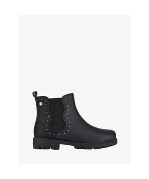 
Stoere meisje zwarte laarzen met studs van het kindermerk Mayoral. Deze laarzen kan je meisje het hele jaar door dragen.