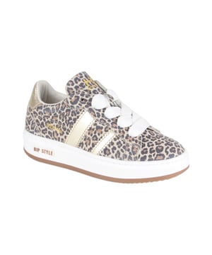 
HIP Shoe Style H1811-YC  sneakers meisjes in de kleur beige materiaal suède maat 27 binnenvoering Leer materiaal zool Rubber